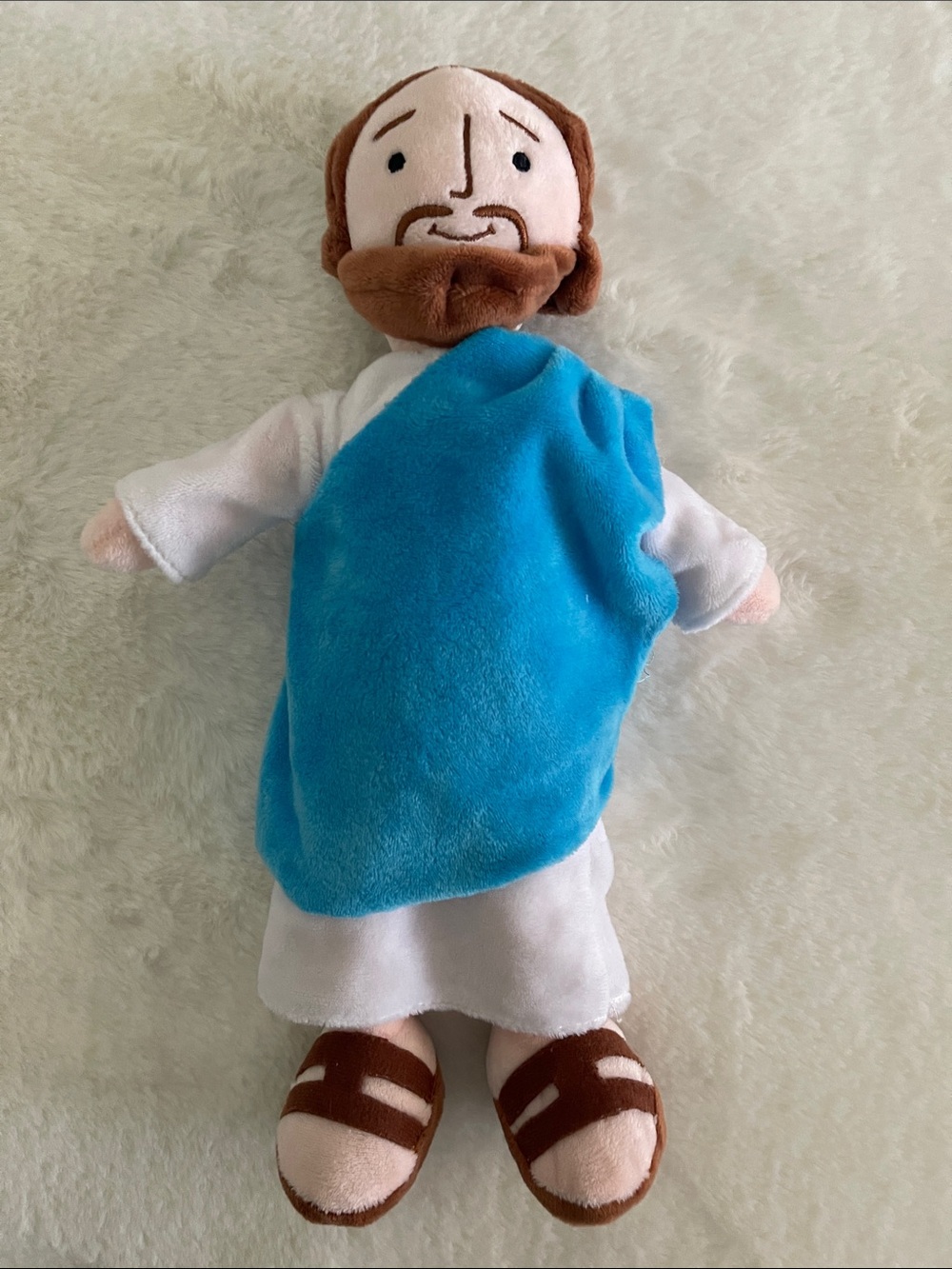 Hallmark Jesus in Blue and White for Kids SZ 13”